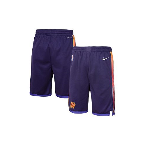 Nike Big Boys Purple Phoenix Suns 2023/24 City Edition Swingman Performance Shorts