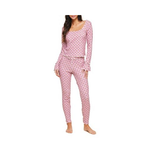 Adore Me Audra Womens Pajama Long Sleeve Top & Legging Set
