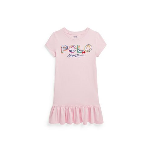 Polo Ralph Lauren Toddler and Little Girls Tropical-Logo Cotton Jersey T-shirt Dress