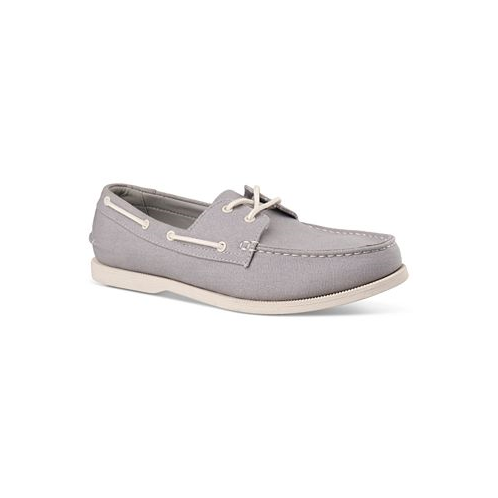 Club Room Mens Elliot Lace-Up Boat Shoes