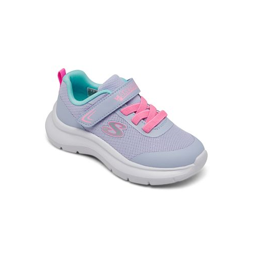 Skechers Toddler Girls Skech Fast Fastening Strap Casual Sneakers from Finish Line