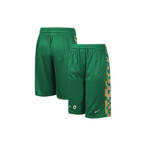 Nike Big Boys Kelly Green Boston Celtics Courtside Starting Five Team Shorts