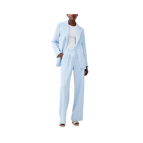 French Connection Womens Harry Wide-Leg Suiting Pants