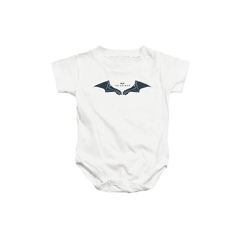 Batman Baby Girls The Baby Mechanical Bat Logo Snapsuit