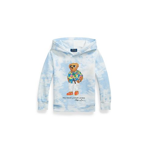 Polo Ralph Lauren Toddler and Little Boys Tie-Dye-Print Polo Bear Fleece Hoodie