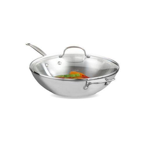 Cuisinart Chefs Classic Stainless Steel 14 Covered Stir Fry