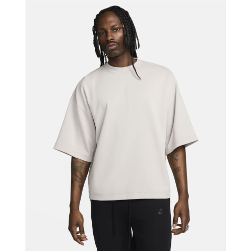 Nike Sportswear Tech Fleece Reimagined Mens Oversized Short-Sleeve Sweatshirt