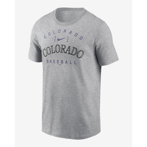 Colorado Rockies Home Team Athletic Arch Mens Nike MLB T-Shirt