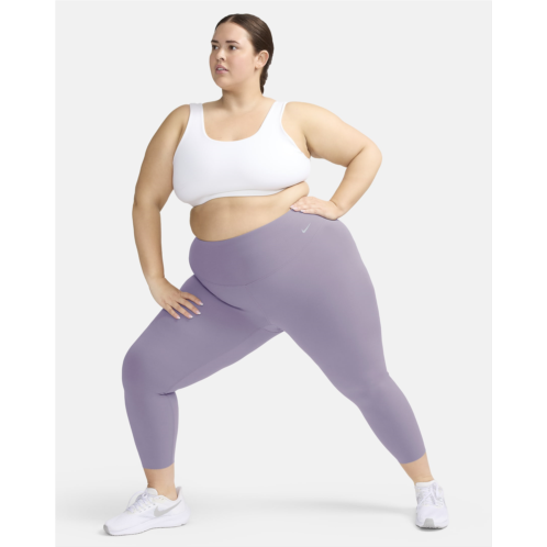 Nike Zenvy Womens Gentle-Support High-Waisted 7/8 Leggings (Plus Size)