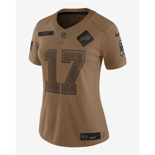 Josh Allen Buffalo Bills Salute to Service Womens Nike Dri-FIT NFL Limited Jersey