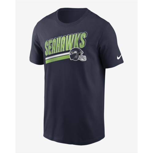 Seattle Seahawks Essential Blitz Lockup Mens Nike NFL T-Shirt