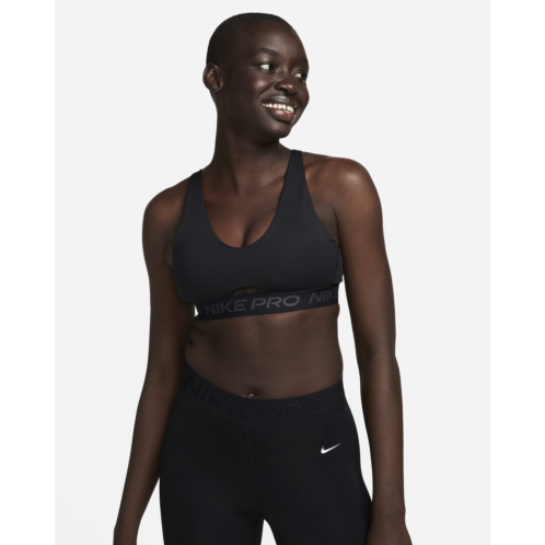 Nike Pro Indy Plunge Womens Medium-Support Padded Sports Bra