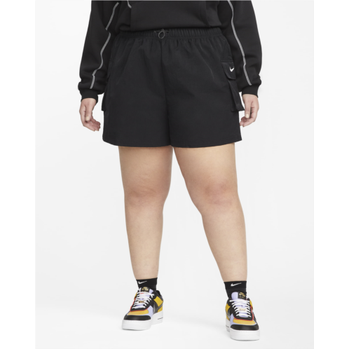 Nike Sportswear Womens Woven High-Rise Shorts (Plus Size)
