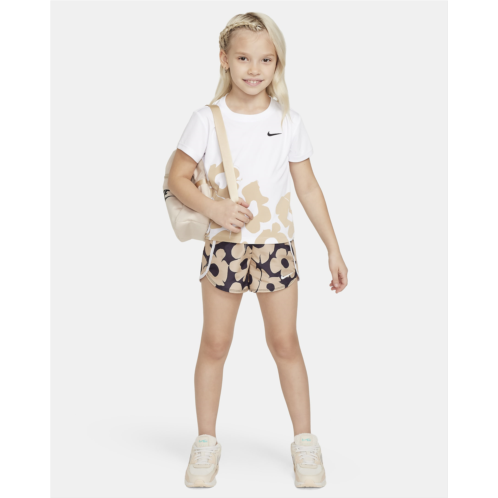 Nike Dri-FIT Floral Little Kids Sprinter Shorts Set