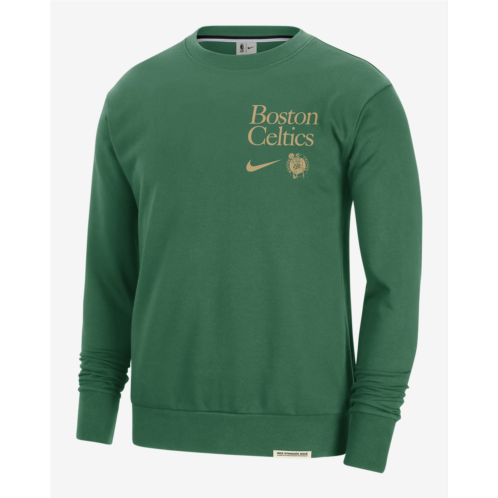 Boston Celtics Standard Issue Mens Nike Dri-FIT NBA Crew-Neck Sweatshirt