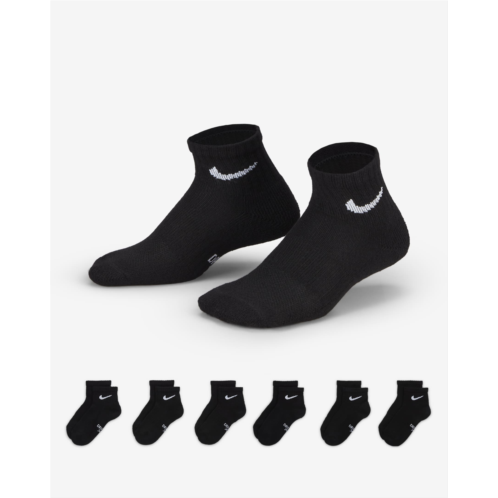 Nike Dri-FIT Performance Basics Little Kids Ankle Socks (6 Pairs)
