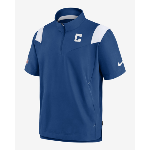 Nike Sideline Coach Lockup (NFL Indianapolis Colts) Mens Short-Sleeve Jacket