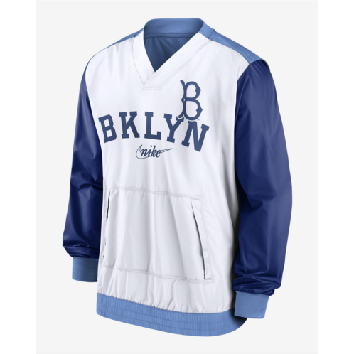 Nike Rewind Warm Up (MLB Brooklyn Dodgers) Mens Pullover Jacket