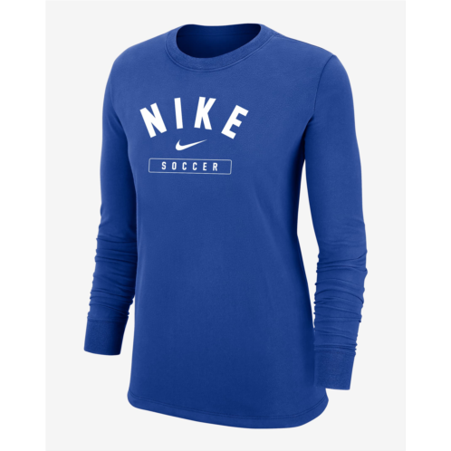 Nike Swoosh Womens Soccer Long-Sleeve T-Shirt