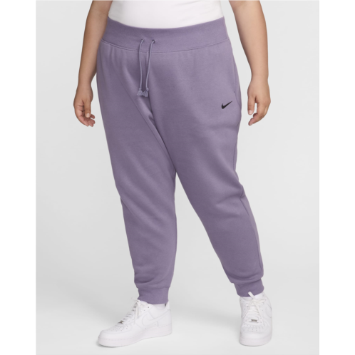 Nike Sportswear Phoenix Fleece Womens High-Waisted Joggers (Plus Size)