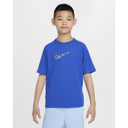 Nike Multi Big Kids Dri-FIT Short-Sleeve Top