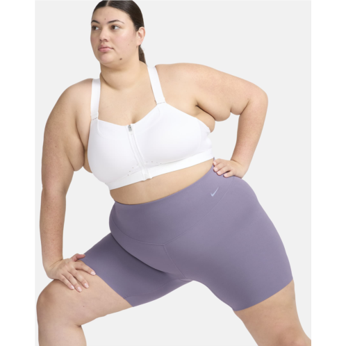 Nike Zenvy Womens Gentle-Support High-Waisted 8 Biker Shorts (Plus Size)