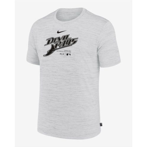 Tampa Bay Rays Authentic Collection Practice Velocity Mens Nike Dri-FIT MLB T-Shirt