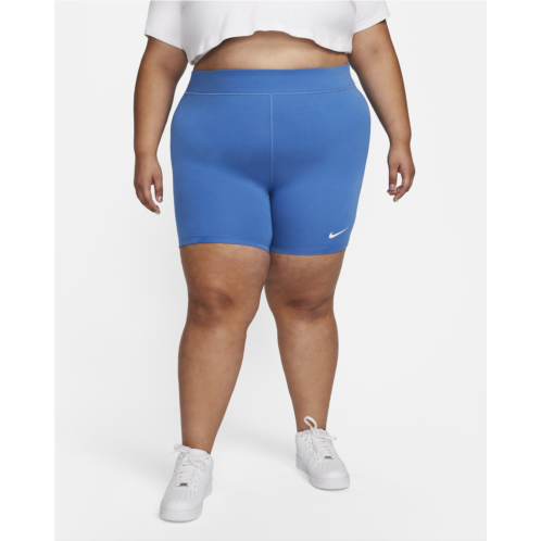 Nike Sportswear Classic Womens High-Waisted 8 Biker Shorts (Plus Size)