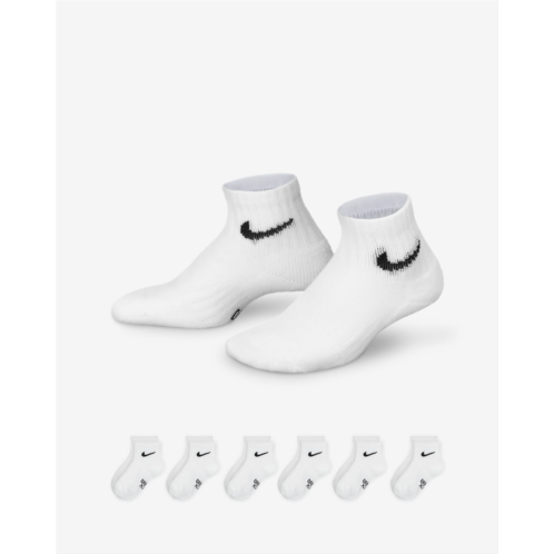 Nike Dri-FIT Performance Basics Little Kids Ankle Socks (6 Pairs)
