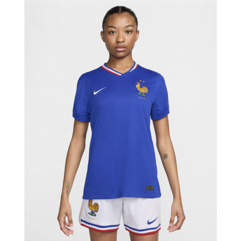 FFF (Womens Team) 2024/25 Stadium Home Womens Nike Dri-FIT Soccer Replica Jersey