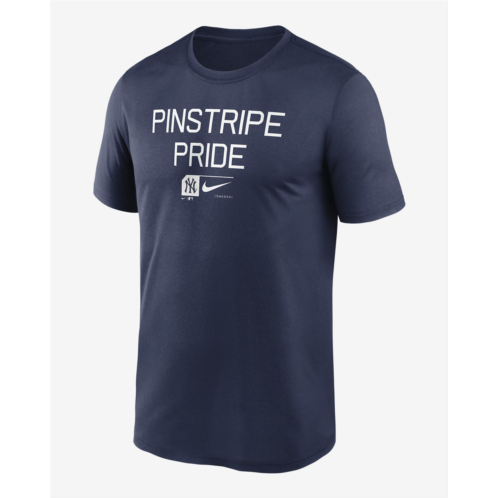 New York Yankees Baseball Phrase Legend Mens Nike Dri-FIT MLB T-Shirt