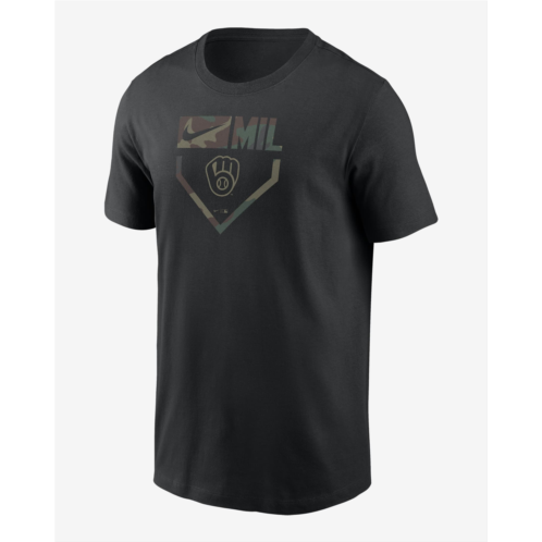 Milwaukee Brewers Camo Mens Nike MLB T-Shirt