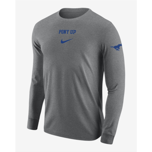 SMU Mens Nike College Long-Sleeve T-Shirt