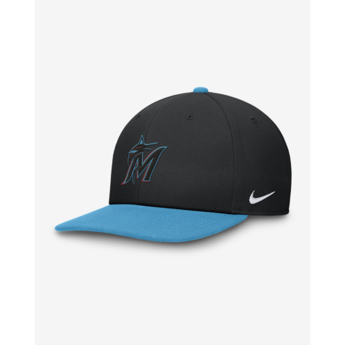 Miami Marlins Evergreen Pro Mens Nike Dri-FIT MLB Adjustable Hat