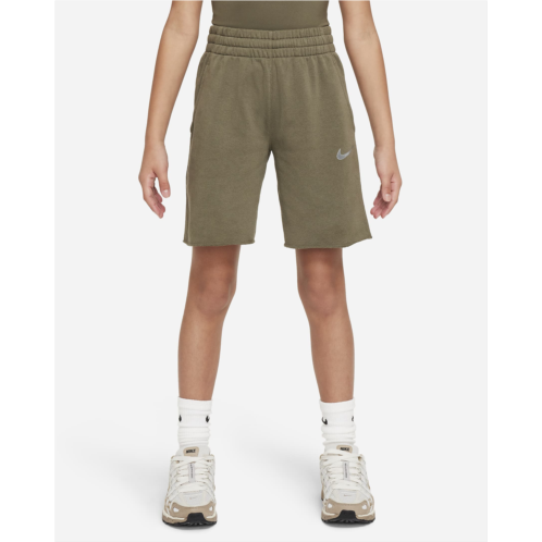 Nike Sportswear Big Kids (Girls) Dri-FIT Fleece Shorts
