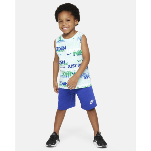 Nike Sportswear PE Little Kids Printed Tank Set