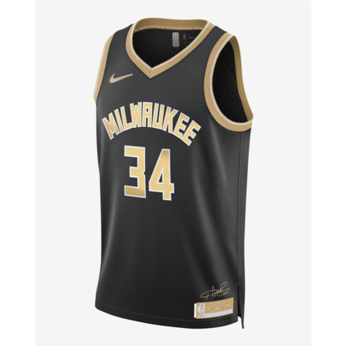 Giannis Antetokounmpo Milwaukee Bucks 2024 Select Series Mens Nike Dri-FIT NBA Swingman Jersey