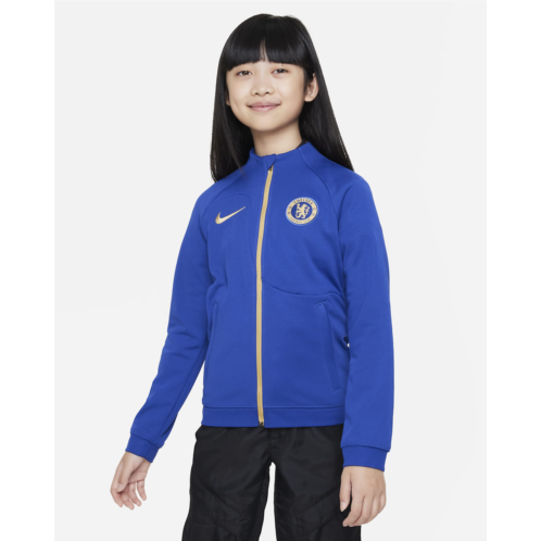Nike Chelsea FC Academy Pro Big Kids Knit Soccer Jacket