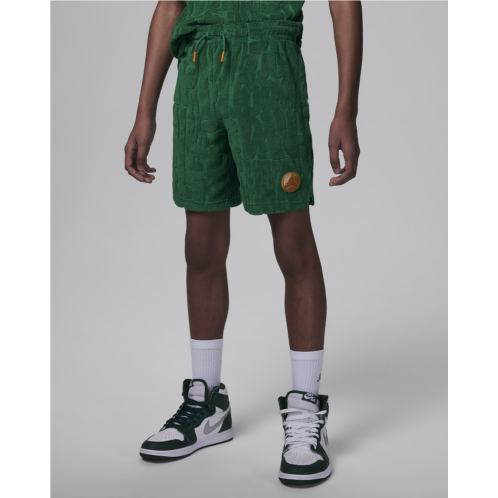 Nike Jordan Fuel Up, Cool Down Big Kids Terry Shorts