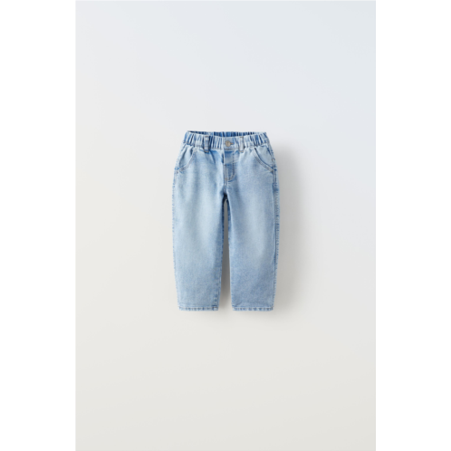 Zara RELAXED FIT COMFY JEANS