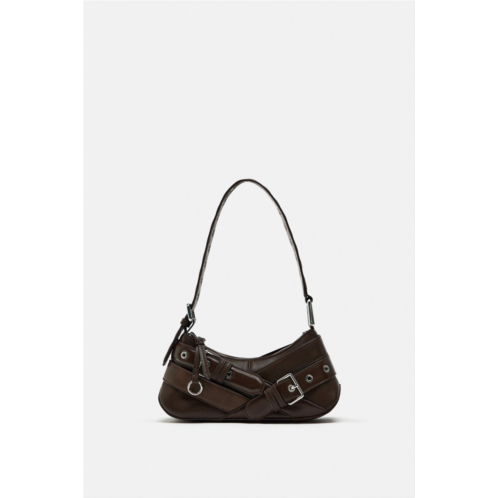 Zara BELT DETAIL SHOULDER BAG
