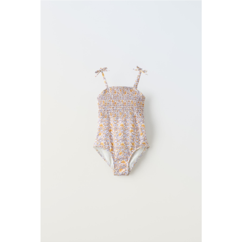 Zara 6-14 YEARS/ FLORAL SWIMSUIT
