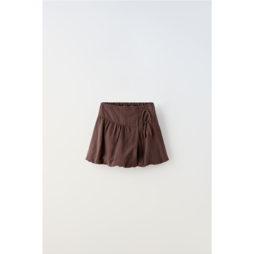 Zara BOW BALLOON SKIRT