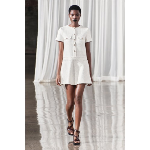 Zara SHORT STRUCTURED DRESS ZW COLLECTION