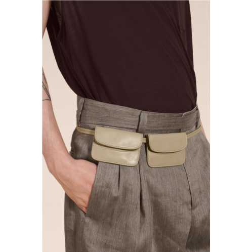 Zara LEATHER BELT WITH POCKETS LIMITED EDITION