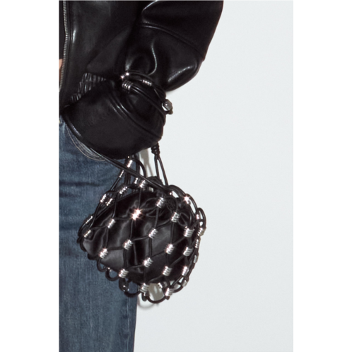 Zara METAL RING BUCKET BAG