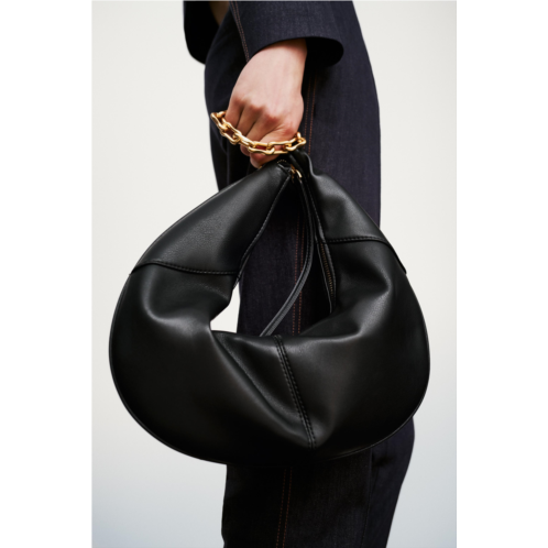 Zara CHAIN SHOULDER STRAP BAG