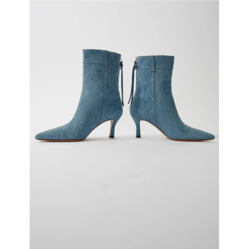 Maje Denim boots with pointed toe