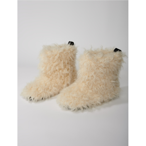 Maje Ankle boots in fake fur