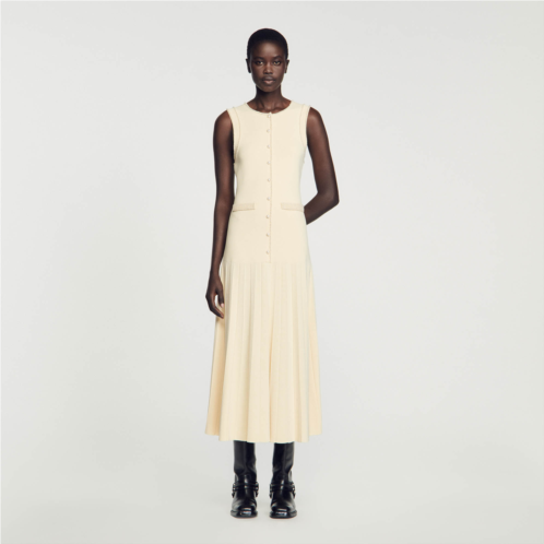 Sandro Knit midi dress